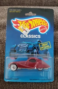 1986 Hot Wheels Classics First Release Talbot Lago WW BW Wheels Metal Base - Picture 1 of 2