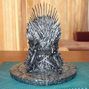 Game Of Thrones Painted Statue Limited Custom Throne 1/6 Scale New In Stock - Picture 1 of 6