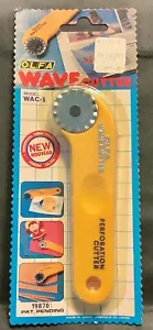 OLFA Wave Perforation Cutter WAC-1 New DIY Vintage Sealed - Picture 1 of 2
