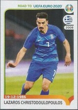 PANINI ROAD TO UEFA EURO 2020-#142-GREECE-LAZAROS CHRISTODOULOPOULOS