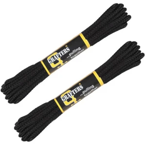 Black Strong Shoe Boot Laces 75cm X2 - Picture 1 of 1