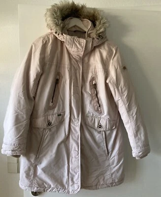 Camel Active Damen Parka Anorak Mantel Gr 42 rosé wie neu - Bild 1 von 4