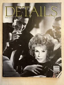 Details Magazine February 1988 - Joan Rivers, Richard Butler - Picture 1 of 9