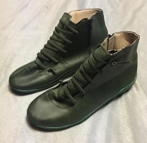 Mujer ~ Nuevo ~ Botines ~ Talla 8.5 u 8 1/2 ~ Verde ~ Con Cremallera - Imagen 1 de 6