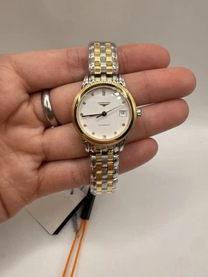 *Longines Flagship Classic - Womens Auto Watch - L4.274.3.27.7. - Overstock - Image 1 of 4