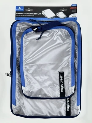 НОВЫЙ Eagle Creek Pack It 2 шт. Дорожная Упаковка Компрессионный Кубик Набор Маленький Средний - Изображение 1 из 4