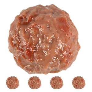  5 Pcs Simulated Beef Ball Model Food Props for Display Fake Realistic - Picture 1 of 12