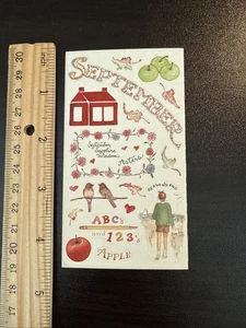 Susan Branch Colorbok Sticker Sheet Module- September - Picture 1 of 2