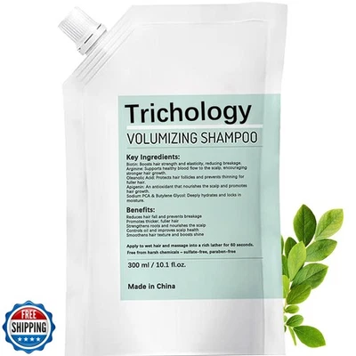 Trichology Shampoo | Anti-Hair Fall and Less Shedding and Volumizing Shampoo  - Image 1 of 4