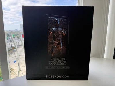Sideshow Star Wars Han Solo in Carbonite 1/6 Scale Figure Empire Strikes Back - Image 1 of 2