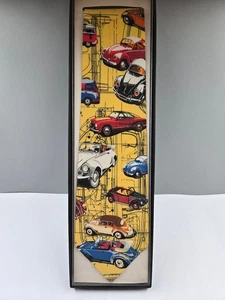 Krawatte Herren Damen Unisex VW Käfer T1 T2 Karmann Ghia Sammler Neuwertig - Bild 1 von 4
