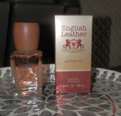 NIB DANA English Leather Authentic After Shave For Men 3.4oz 100ml New Free Ship - Image 1 of 4