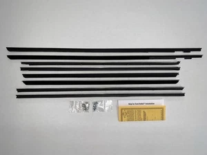 Window Sweeps Felt Kit Weatherstrip for 1964 Mercury Marauder 2 Door Hardtop OEM - Picture 1 of 9