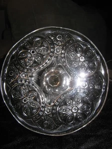 Antique Indiana Glass stem-footed  Cake Stand PROSPERITY pattern - Picture 1 of 8