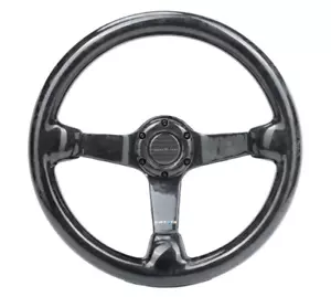 NRG Forged Carbon Fiber Steering Wheel (350mm / 3" Deep Dish) - Bild 1 von 2