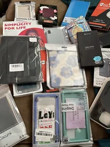 19 Assorted New iPhone And Other Smart Phone Cases. Tablet Cases - Picture 1 of 5