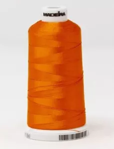 Madeira Classic Rayon 40, #1278 ORANGE PEEL 1000m Embroidery Thread - Picture 1 of 1