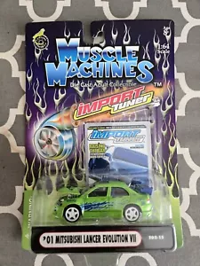 Muscle Machines Import Tuner 2001 Mitsubishi Lancer Evolution VII (Release 2003) - Picture 1 of 8