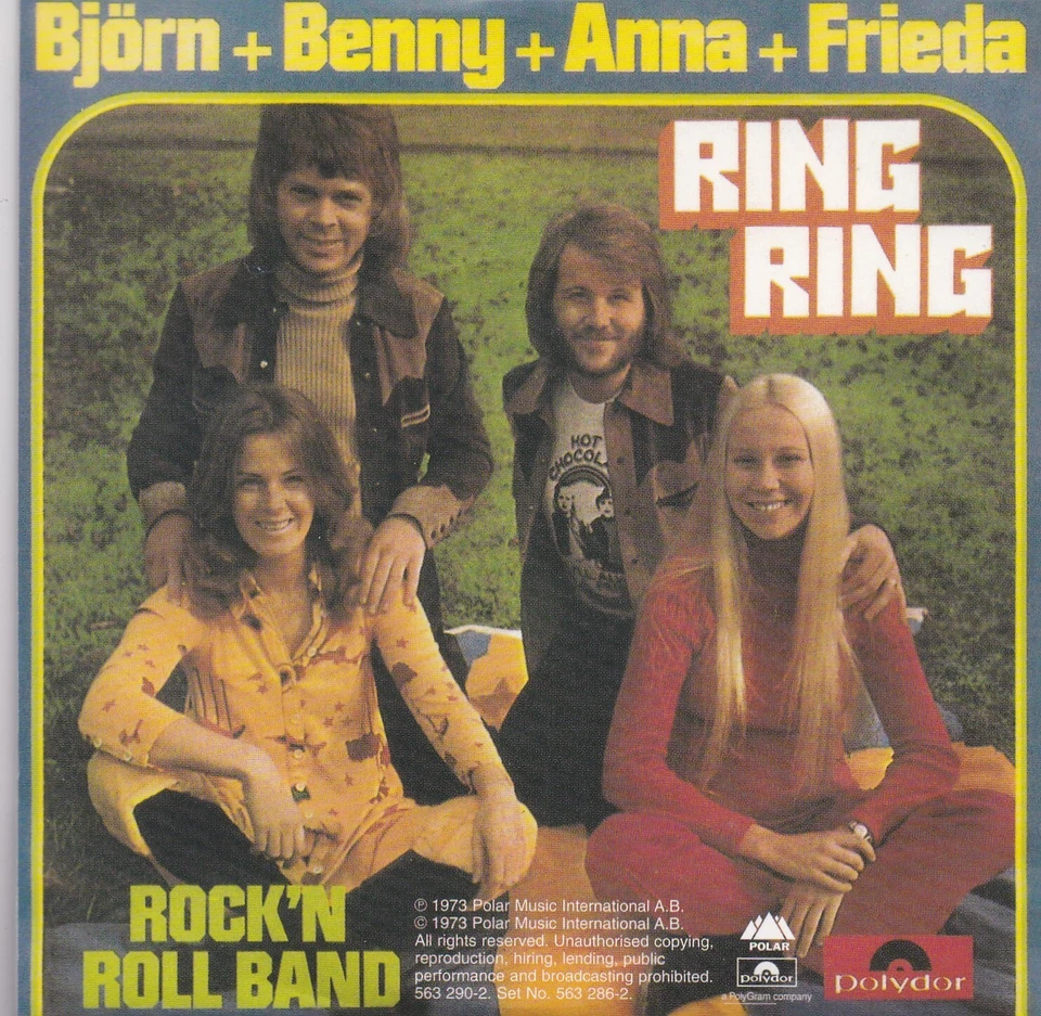 ABBA (Björn + Benny + Anna+ Frieda) - Ring Ring  (2 Track Maxi CD) Papphülle - Bild 1 von 1