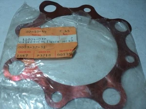 1970-75 KAWASAKI F5 F9 BIGHORN HEAD GASKET NOS OEM 11004-037 - Picture 1 of 1