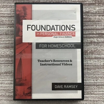 Foundations in Personal Finance for Homeschool, High School Ed. DVDs Dave Ramsey - Image 1 of 4
