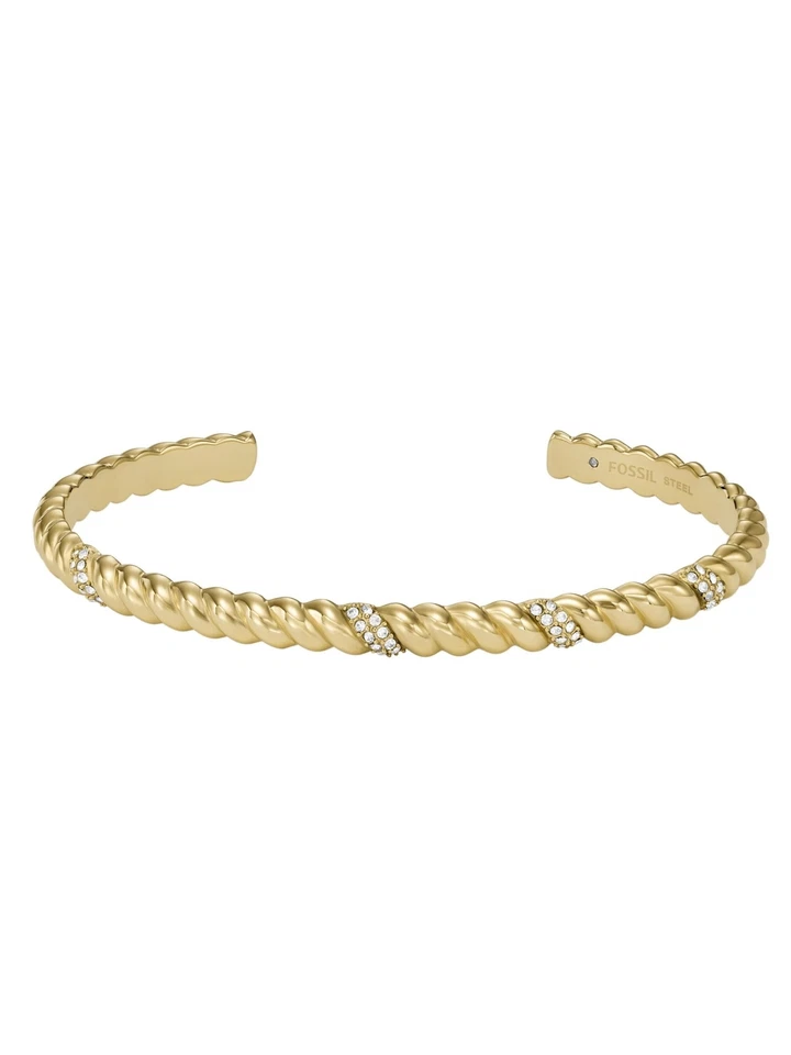 Fossil JF04169710 Damen Armreif Edelstahl Weiß - Bild 1 von 1