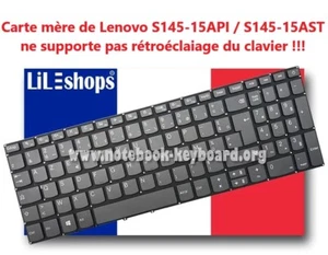 Clavier Français Original Lenovo Ideapad S145-15API 81UT 81V7 / S145-15AST 81N3 - Photo 1/7