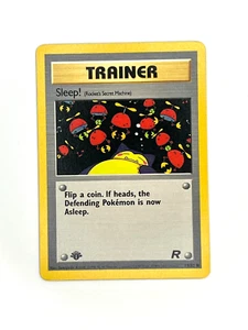 Pokémon TCG - Sleep! 79/82 1st Edition - Team Rocket - Picture 1 of 7