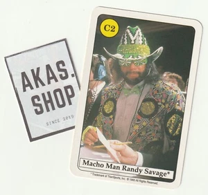 Macho Man Randy Savage 1993 Quartett Card C2 Series 7 Amigo ULTRA RARE WWF - Picture 1 of 3