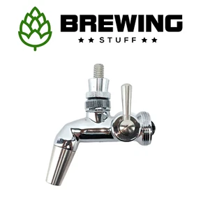 KegLand NUKATAP FC FLOW CONTROL Forward Sealing Beer Tap Stainless Steel Faucet - Picture 1 of 9