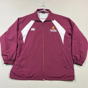 Hockey Queensland State Team QLD Canterbury Full Zip Track Jacket Mens Large L - Picture 1 of 10