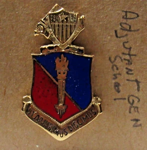 Adjutant Generalschule markante Einheit Abzeichen Armee Wappen DI DUI NSM - Bild 1 von 2