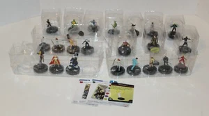 Heroclix Lotto Set Collezione 22 Figurine Usate 4 Carte Ottime Condizioni Asgardian Do - Foto 1 di 12