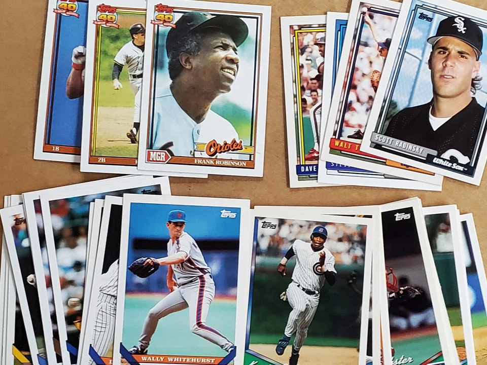 1991 1992 1993 1994 TOPPS BASEBALL TRADING CARDS SINGLES YOU PICK Upd 10/12/23 - Image 1 of 1