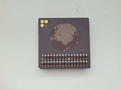 Intel Pentium Overdrive 166 PODP3V166 very rare vintage CPU GOLD - Image 1 of 2