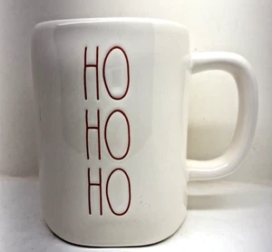 Rae Dunn White Christmas "HO HO HO" Mug - Picture 1 of 4