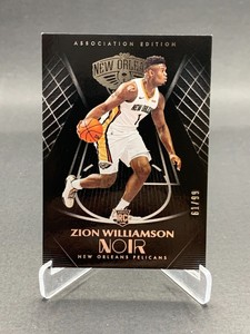Zion Williamson 2019-20 Panini Noir Rookie RC Association Edition #/99 READ