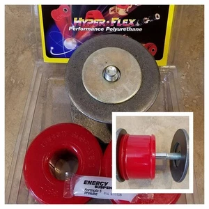 Juego de bujes de brazo de arrastre Energy Suspension 16.7106R rojo con herramienta de instalación. - Imagen 1 de 3