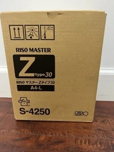 Riso Master 2 Rollen Z Typ 30 S-4250 RZ310 RZ230 RZ220UI RZ220 RZ200 EZ220  - Bild 1 von 3