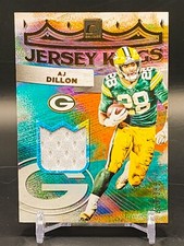 2022 Donruss Jersey Kings Relic Studio Series #JK-7 AJ Dillon /399 - Packers