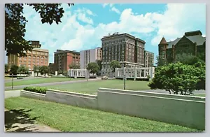 Dealey Plaza in Dallas Texas Wo Präsident Kennedy getötet wurde 1963 Postkarte - Bild 1 von 2