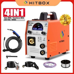 4 in 1 MIG MAG Electrode Welding Inverter Welder TIG MMA ARC 200A Welder - Picture 1 of 12