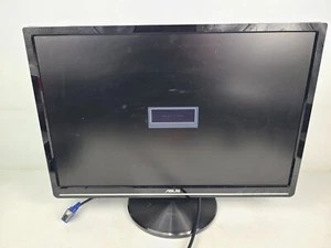 ASUS VW224 22" Widescreen LCD Monitor HDCP Support w/Built-in Speakers (TESTED) - Picture 1 of 8