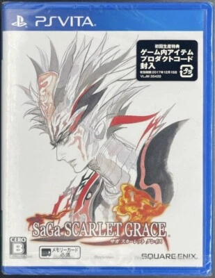 Sony PS Vita - SaGa: Scarlet Grace - Japan Edition Factory Sealed US Seller - Image 1 of 2