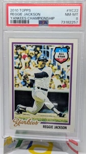2010 Topps Reggie Jackson #YC22 - "Mr. October" Yankees Career Tribute Card - Picture 1 of 2
