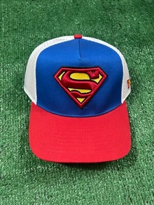 New Era DC Comics Superman 9FORTY Trucker OSFM Classic Red Blue White - Picture 1 of 4