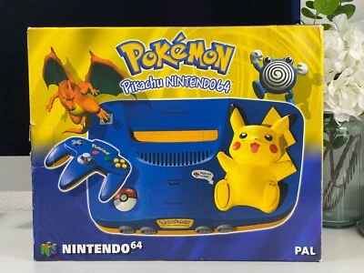 NINTENDO 64 Limited POKEMON PIKACHU Edition (Exzellenter Sammler Zustand) - Bild 1 von 4