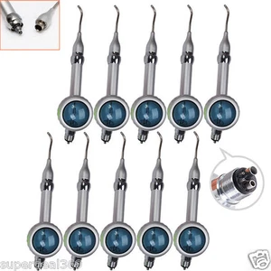 10pcs Dental Hygiene Prophy Jet Air Polisher Tooth Polishing Handpiece 4 Hole - Picture 1 of 1