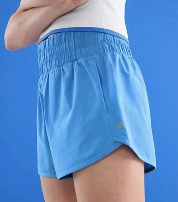NWT KIDS Athleta Girl Run Free 2.5”  Vibrant Blue Shorts S/819 541-08  SIZE L/12 - Image 1 of 4