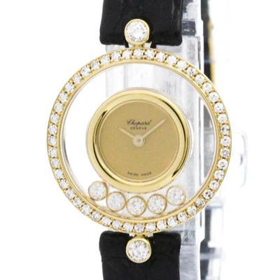 CHOPARD Happy Diamond 18K Gold Quartz Ladies Watch 20/3926 Polished BF584186 - Image 1 of 4